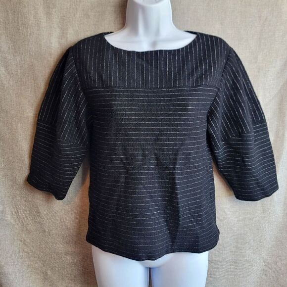 ALICE & OLIVIA Winston Wool Blend Top - Picture 1 of 11